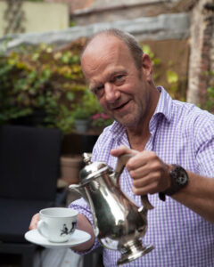 Host Geert gives you a hearty welcome at Maison Amodio B&B Bruges